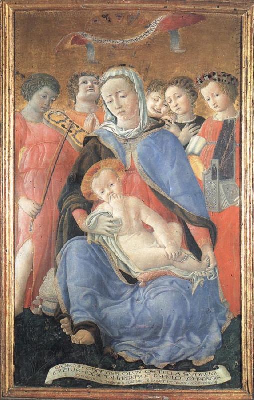 DOMENICO DI BARTOLO Madonna of Humility china oil painting image